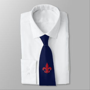 Cravate Fleur de Lis