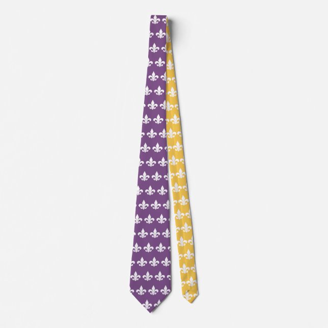 Cravate Fleur de Lis (Devant)