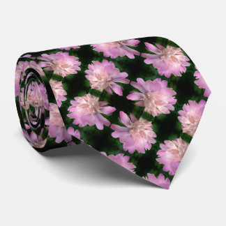 Cravate Fleur de pivoine en fleurs Motif de la nature