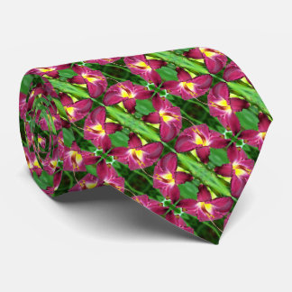 Cravate Fleur journalière Fermer petit Motif
