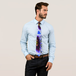 Cravate Fleur Passion Unique