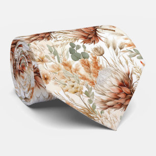 Cravate Fleur sauvage Boho Meadow