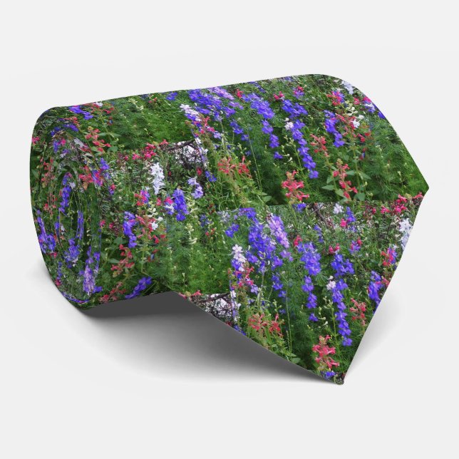 Cravate Fleur sauvage du Texas (Roulé)