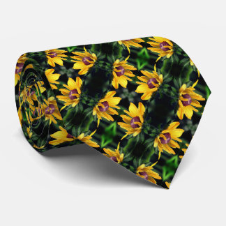 Cravate Fleur Susan Black Eyed dépliant Motif