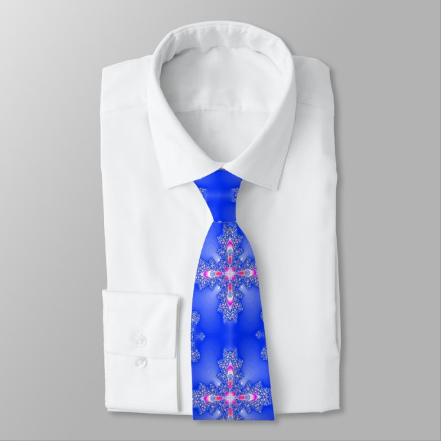 Cravate Fleurs Artdeco dans le style rétro (Attaché)