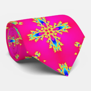 Cravate Fleurs Artdeco dans le style rétro
