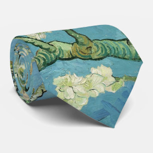 Cravate Fleurs d'amandes par van Gogh