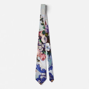 Cravate Fleurs dans un Vase Rococo, Paul Cezanne