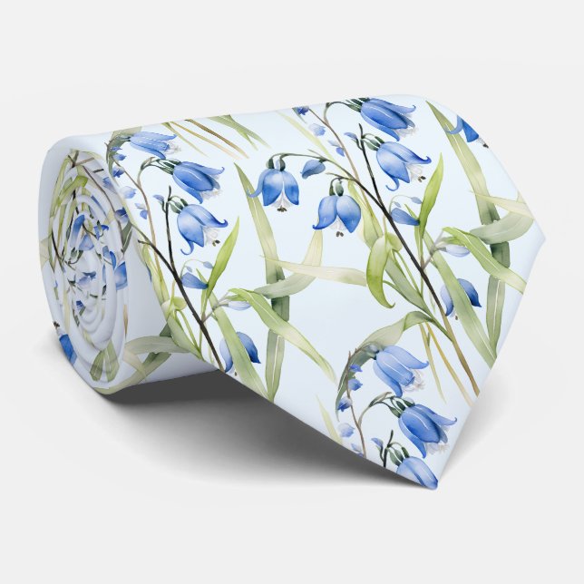 Cravate Fleurs de bureau décontractées Lien de cou Bohème (Roulé)