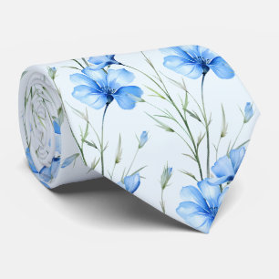 Cravate Fleurs de bureau décontractées Lien de cou Bohème