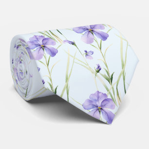 Cravate Fleurs de bureau décontractées Lien de cou Bohème