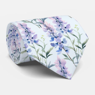 Cravate Fleurs de bureau décontractées noué au cou Bohème