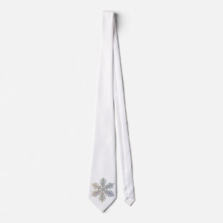 Cravate Flocon de neige