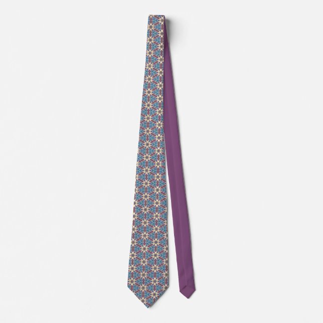 Cravate Floral Connection Neck Tie (Devant)