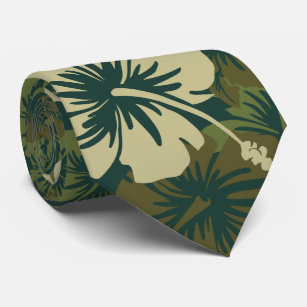 Cravate florale épique de Hawaïen de ketmie