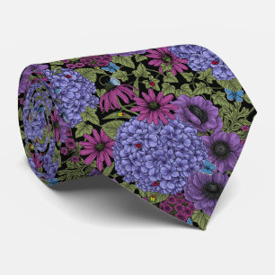 Cravate Floraux de jardin gras