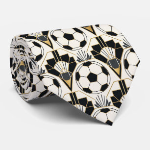 Cravate Football de luxe Football américain Art Déco