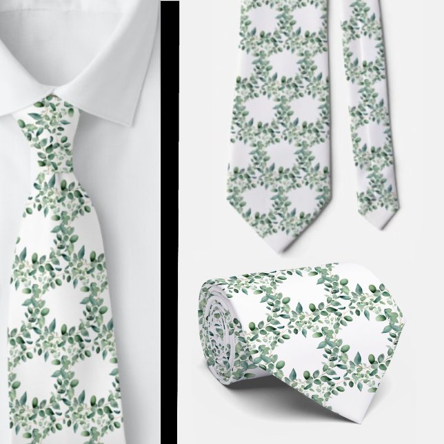 Cravate Formal Eucalyptus Neck Ties | Simple and Classic (Créateur téléchargé)