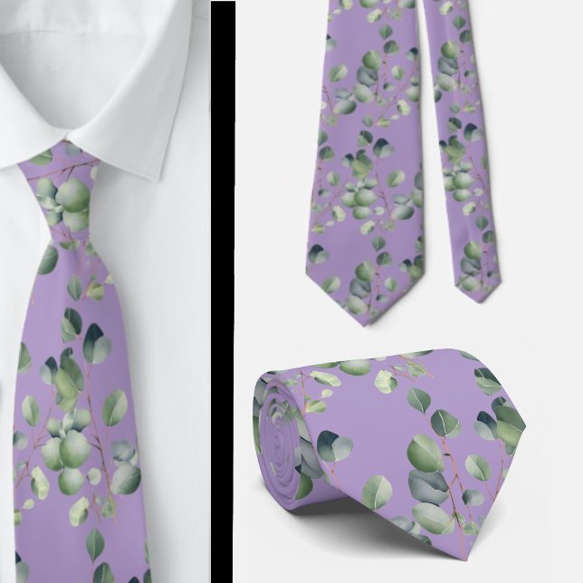Cravate Formal Eucalyptus Neck Ties | Simple and Classic (Créateur téléchargé)