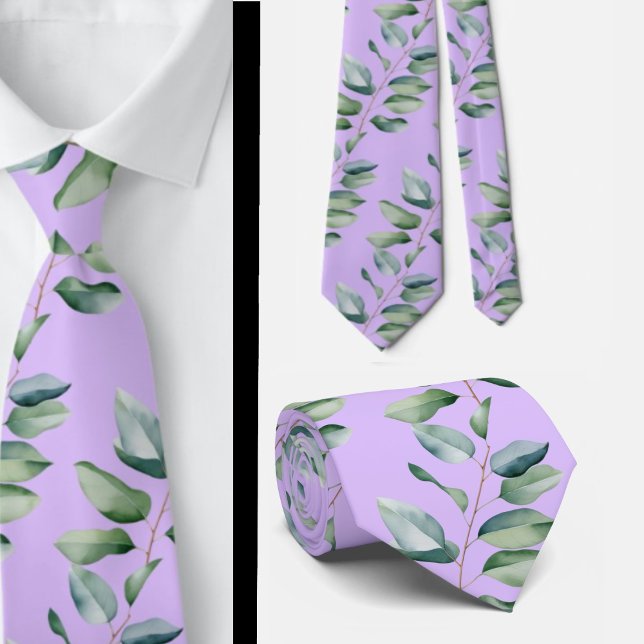 Cravate Formal Eucalyptus Neck Ties | Simple and Classic (Créateur téléchargé)