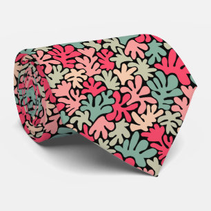 Cravate Formes biologiques Abstrait 240822 - Colors02 sur 