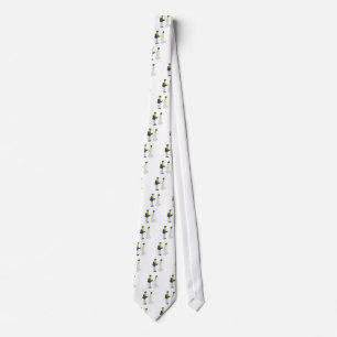 Cravate Frankenstein et jeune mariée