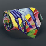 Cravate Franz Marc Blue Cheval Peinture d'Art Vintage<br><div class="desc">Franz Marc Blue Horse I Franz Marc était un peintre et graveur allemand, l'un des personnages clés du mouvement expressionniste allemand. Il a été membre fondateur de Der Blaue Reiter (The Blue Rider), une revue dont le nom est devenu par la suite synonyme du cercle d'artistes qui y collaborent. Marc...</div>