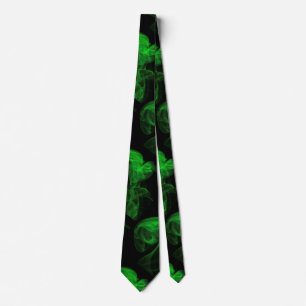 Cravate Fumée verte