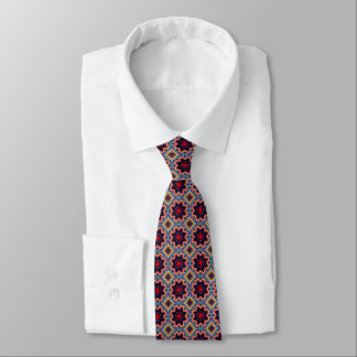 Cravate Fun Illustrated Floral Neck Tie