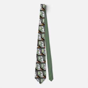 CRAVATE FUNNY CLERICAL UNICORN MOTIF
