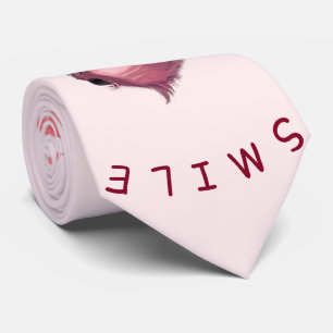Cravate Funny Romantic Sloth - Smile - Add Your