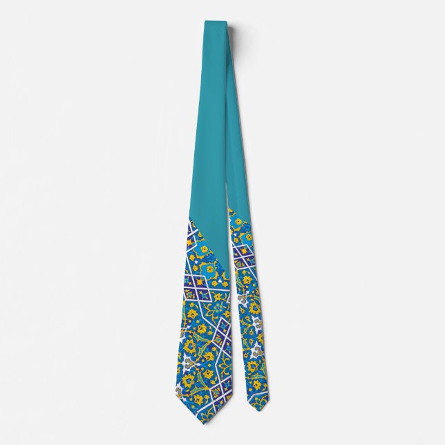 Cravate Gachta - Motif persan Necktie (Devant)
