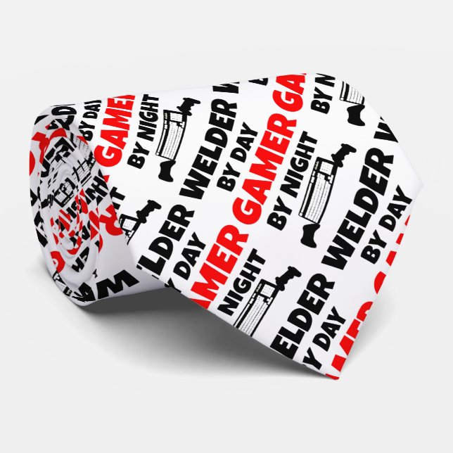 Cravate Gamer Welder (Roulé)