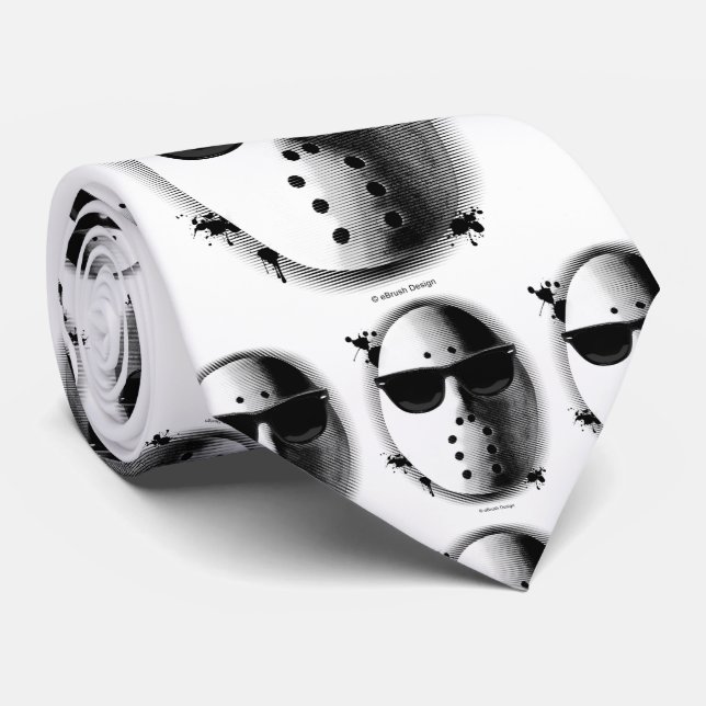 Cravate Gardien de but frais d'hockey (Roulé)