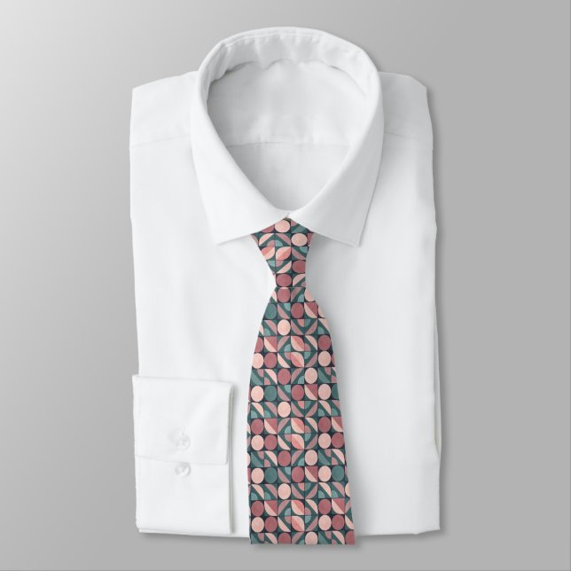 Cravate Geometric Pattern Neck Tie (Attaché)