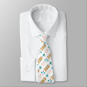 Cravate géométrique Medley pour hommes - Gras & Mo