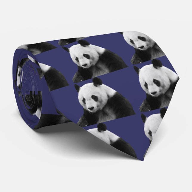Cravate Giant Panda (Roulé)