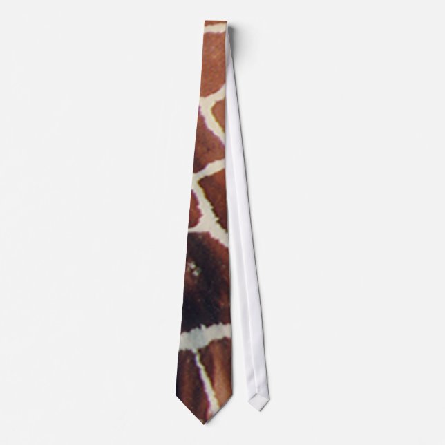 Cravate giraffepattern (Devant)