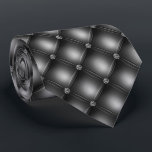 Cravate Glam à Parties scintillant dorée noire<br><div class="desc">Cette conception a été créée par art numérique. Elle peut être personnalisée en cliquant sur le bouton personnaliser et en modifiant la couleur, en ajoutant un nom, des initiales ou vos mots préférés. Contactez-moi à l'adresse colorflowcreations@gmail.com si vous souhaitez que ce design soit disponible sur un autre produit. Achetez ma...</div>