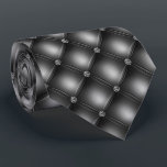 Cravate Glam à Parties scintillant dorée noire<br><div class="desc">Cette conception a été créée par art numérique. Elle peut être personnalisée en cliquant sur le bouton personnaliser et en modifiant la couleur, en ajoutant un nom, des initiales ou vos mots préférés. Contactez-moi à l'adresse colorflowcreations@gmail.com si vous souhaitez que ce design soit disponible sur un autre produit. Achetez ma...</div>