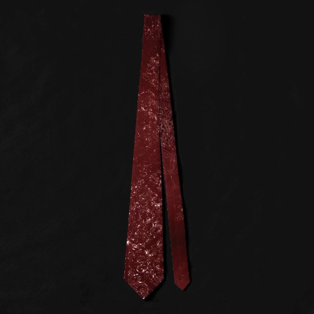 Cravate Glimmery Eggplant Grunge | Riche prune pourpre Dam (Créateur téléchargé)