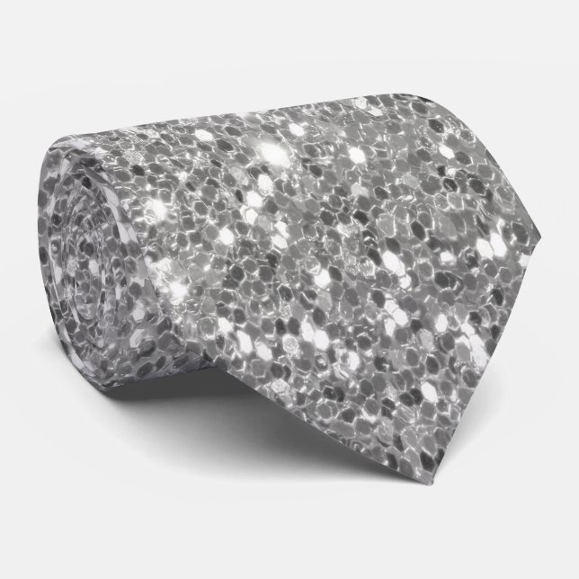 Cravate Glitter  neck tie (Roulé)