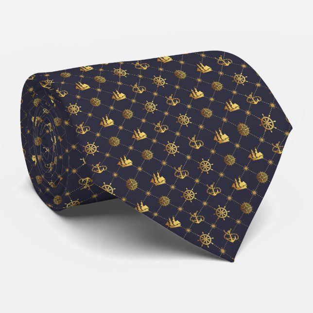 Cravate Gold Vintage (Roulé)