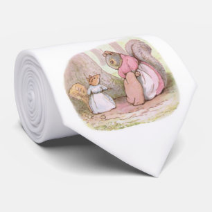 Cravate Goody et Mme Hackee (Écureuils) (Beatrix Potter)