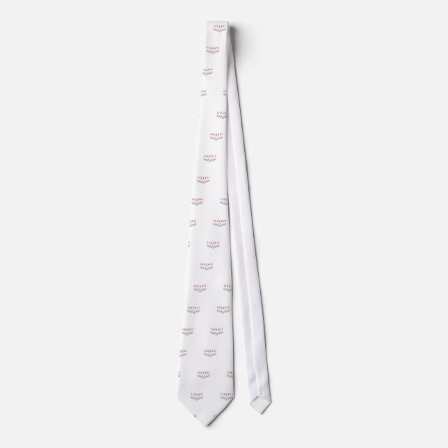 Cravate Goupilles de bowling : (Devant)