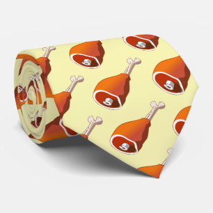 Cravate Goûter du porc aux bouchers