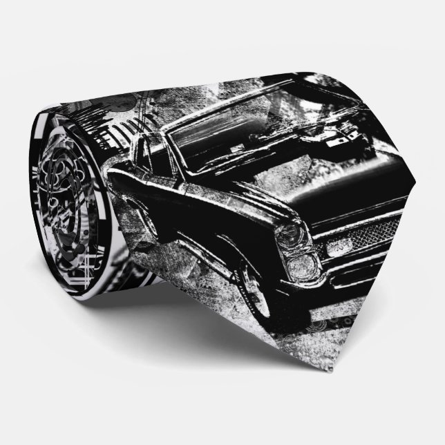 Cravate graffiti (Roulé)