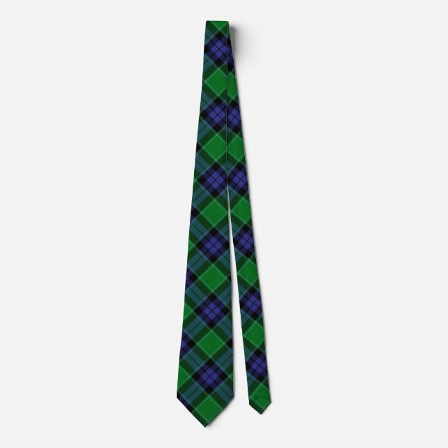 Cravate Graham de Menteith Tartan (Devant)