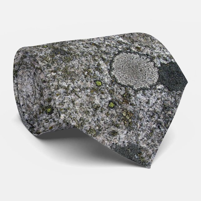 Cravate Granite Rock photo gris (Roulé)