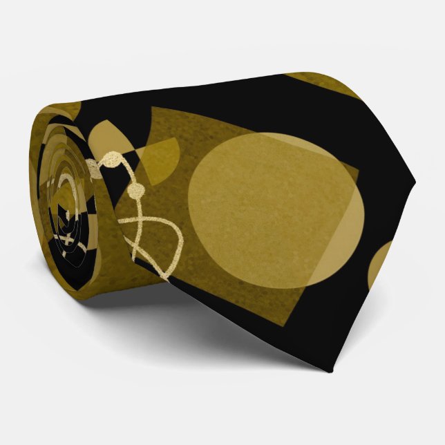 Cravate Graphique Beau (Roulé)